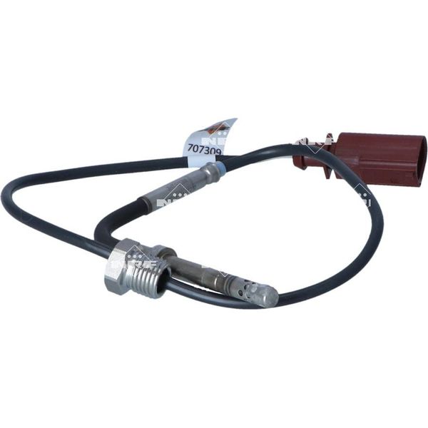 Sensore Temperatura Gas Di Scarico 2 Pin 408 Mm Cavo Nrf Per Porsche Cayenne E Altri-image