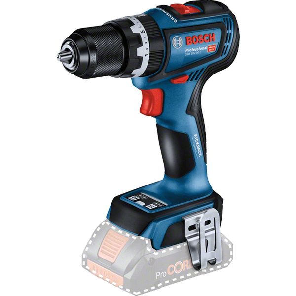 Bosch Professional 06019K6102 Bosch Professional Gsb 18V-90 C Akku-Schlagbohrschrauber-Set 18,0 V, Ohne Akku-image