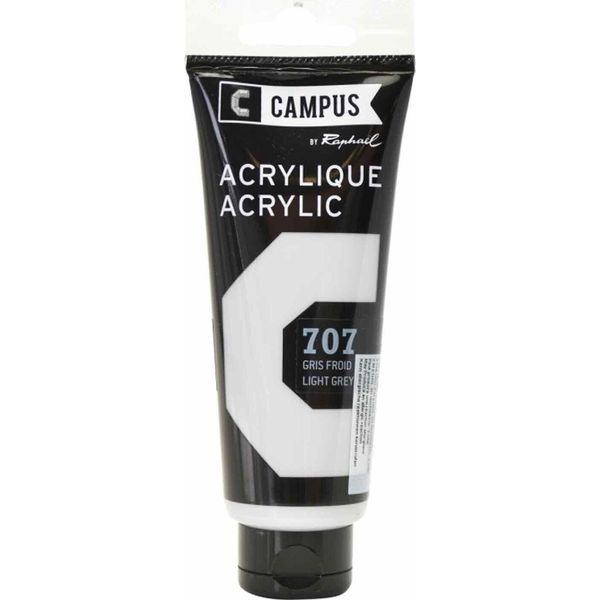 Colore Acrilico 100 Ml - Grigio Freddo N. 707-image