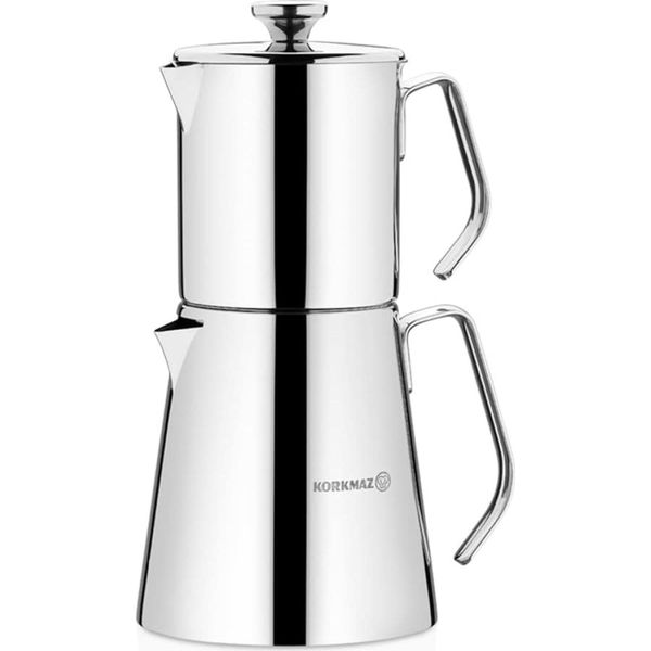 Korkmaz Aqua Teiera A Induzione In Acciaio Inox A225-image