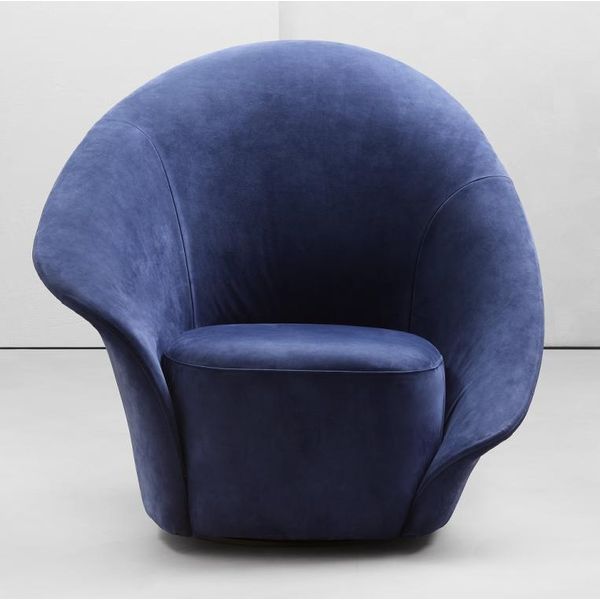 Lusso Tv Club Poltrona Imbottita Design Divano Divano Relax Tessuto Lounge-image
