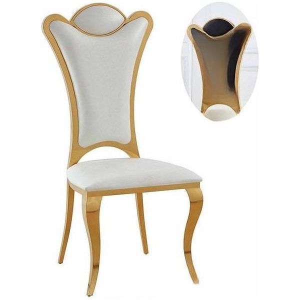 Sedia Imbottita Sedia Da Soggiorno Sedia Da Sala Da Pranzo Sedia Da Ufficio Sedia Di Design Poltrona In Metallo-image