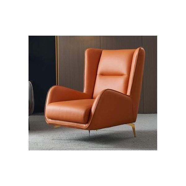 Lusso Poltrona Tv Club Poltrona Imbottita Design Divano Poltrona Relax Pelle Lounge-image