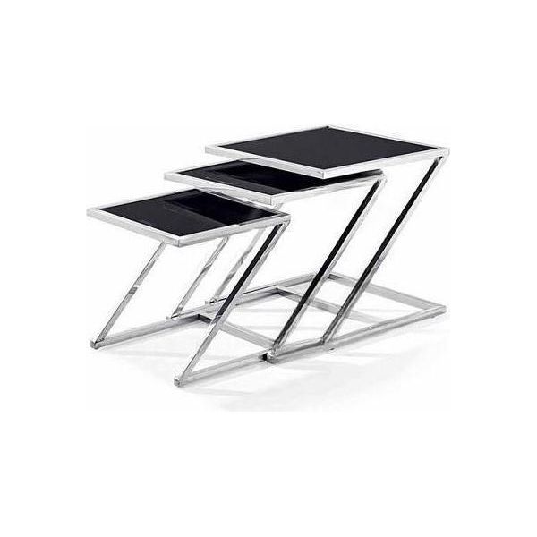 Set Di 3X Tavolini Tavolino Tavolino Tavoli Di Design Tavoli Da Salotto Tavoli-image