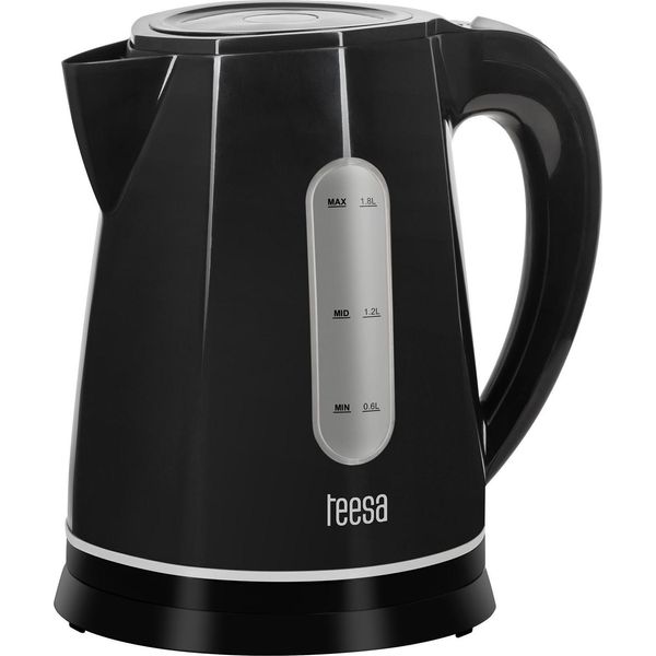 Teesa TSA1020B Bollitore A Batteria Da 1,8 L, 2200 W, Nero, Nuovo-image