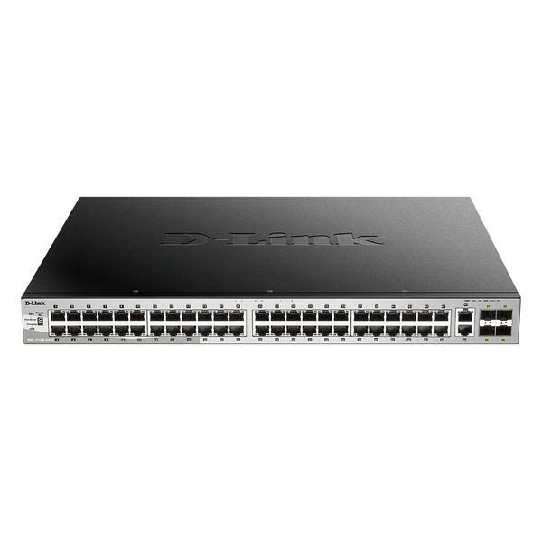 D-Link DGS-3130-54PS/E Switch Poe A 54 Porte, Stack Gigabit Poe Di Livello 3 (Si-image