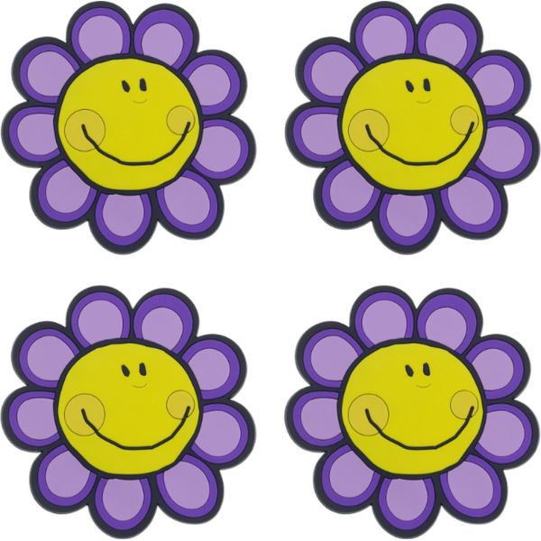 Set Di Sottobicchieri 4 Pezzi - 10X10 Cm - 4 Pezzi - Viola-image