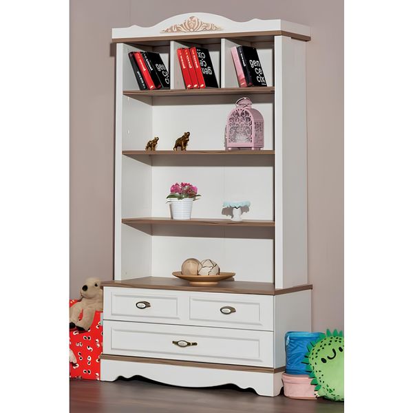 Libreria Bianca Scaffale Camera Giovani Libreria Mobili Scaffale Camera Da Letto Nuovo-image
