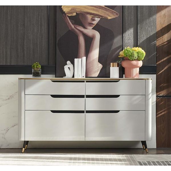 Credenza Con Cassettiera Mobile Soggiorno New Jvmoebel-image