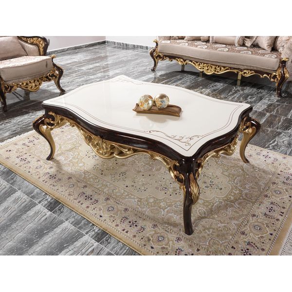 Tavolo Da Soggiorno Tavolino Da Caffè Tavolino Console Tavolo In Legno Beige-image