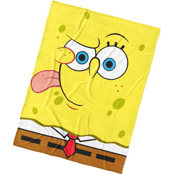 Coperta Per Bambini Sponge Bob Emoji 150X200 Cm-image