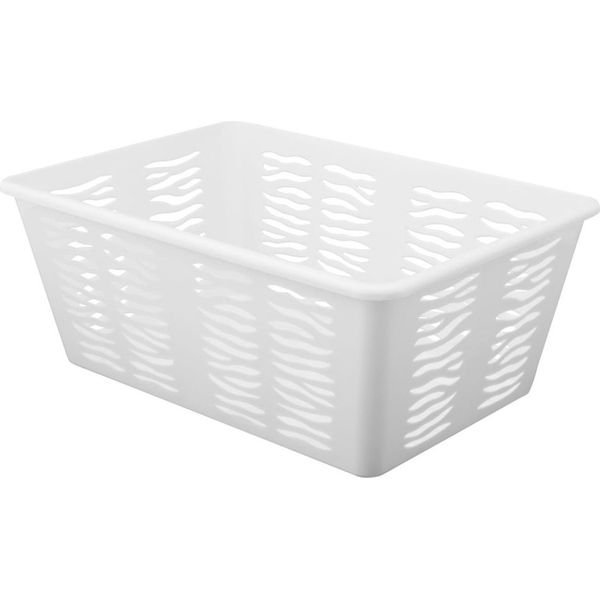 Branq Zebra L 30 X 20 Cm - Cesto Portaoggetti In Plastica / Cesto Portaoggetti In Plastica-image