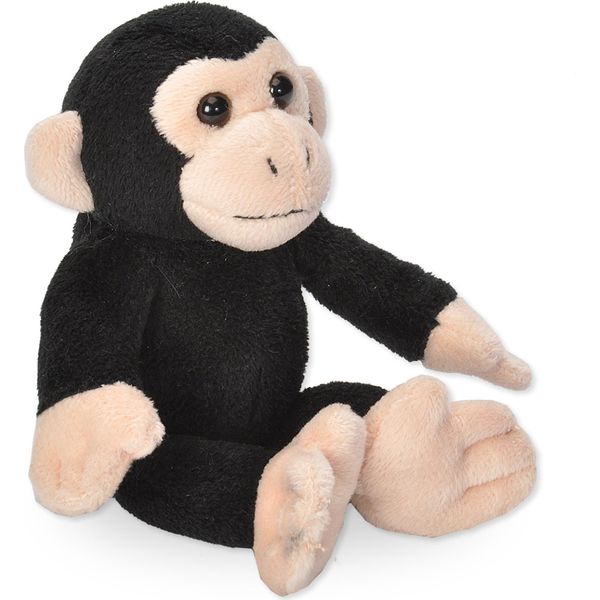 Wild Republic - Peluche - Pocketkins Eco - Scimpanzé-image