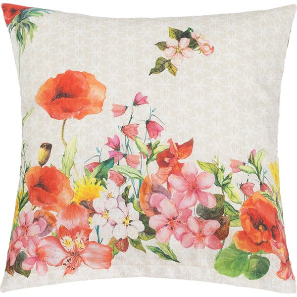 Cappotto Ema - 45X45 Cm - Beige,Rosso-image