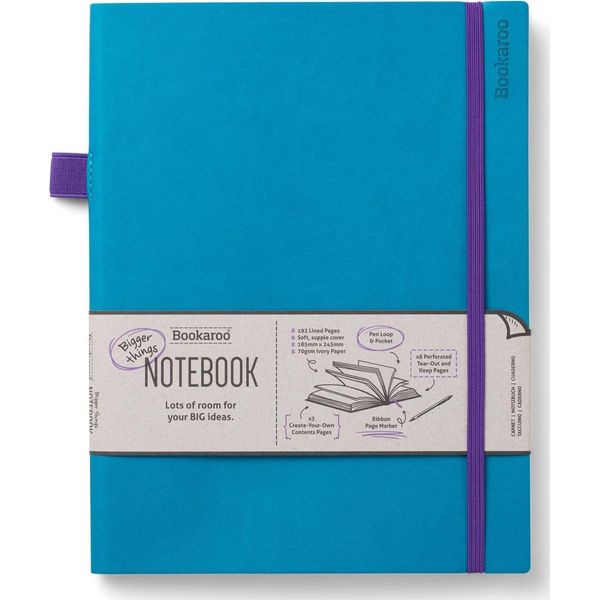 Taccuino Bookaroo Journal Grande - Turchese-image