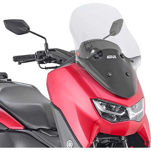 Givi Yamaha N-Max 125/155 21 Parabrezza Trasparente Trasparente Taglia Unica-image
