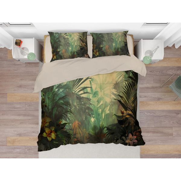 Moderna Biancheria Da Letto 3D 140X200, 70X90 Jungle-image