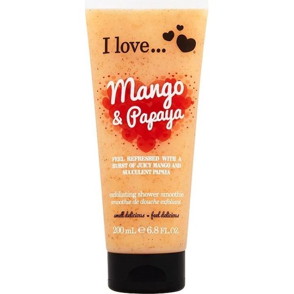 I Love, Originals, Mango & Papaya, Exfoliating, Shower Gel, For All Skin Types, 200 Ml-image