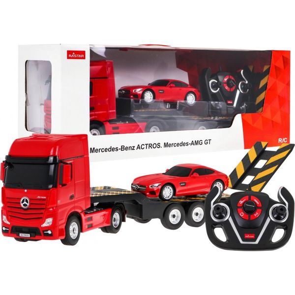 Auto R/C Mercedes-Benz Actros + Amg Gt (1:24)-image