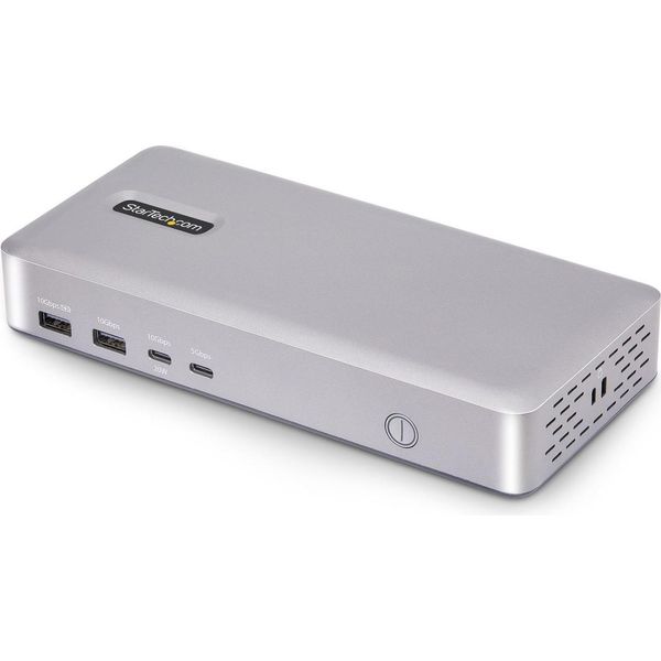 Startech.Com Docking Station USB4, USB-C 40Gbps, Doppio Video Hdmi, Fino A 2X 4K 60Hz 4:4:4 (Rgb) O 2X 4K 120Hz 4:2:2, Dock Multi Monitor, 6X Usb, 2,5Gbe, 100W Pd-image