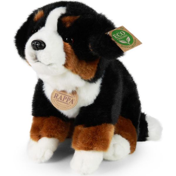 Rappa Peluche Cane Da Montagna Bernese Seduto 25 Cm ECO-FRIENDLY-image