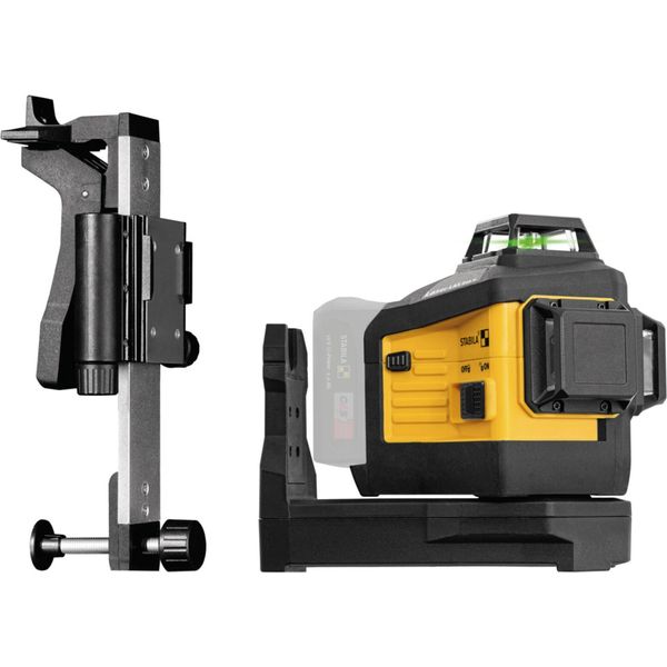 Stabila Lax 600 G Set Laser Multilinea Senza Batteria E Caricatore 5 Pz.-image