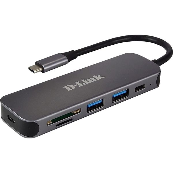 D-Link DUB-2325 6-In-1 USB-C Hub Mit Hdmi/Usb-Pd/Sd-Reader Retail-image