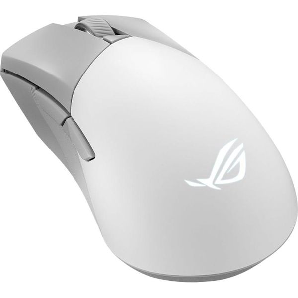 Asus Rog Gladius Iii Wireless Aimpoint White Mouse Mano Destra Rf Wireless + Bluetooth + Usb Type-A Ottico 36000 Dpi-image
