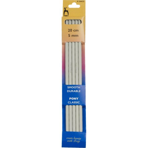 Aghi Da Calza - 5 Pz/Set - 5 Mm / 20 Cm Di Lunghezza - Argento-image