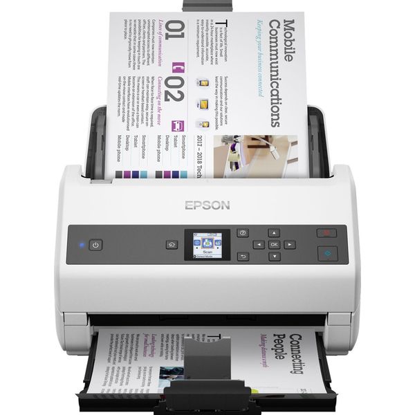 Epson Workforce DS-970 Scanner A Fogli 600 X 600 Dpi A4 Grigio, Bianco-image