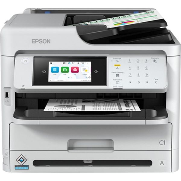 Epson C11CK76401BM Epson Workforce Pro WF-M5899DWF 4 In 1 Tintenstrahl-Multifunktionsdrucker Grau-image
