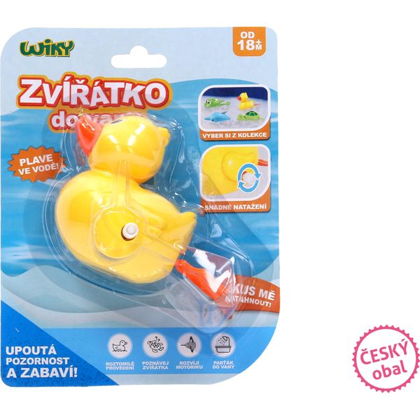 Anatra Che Si Allunga Nella Vasca Da Bagno 11 Cm - Confezione Ceca-image