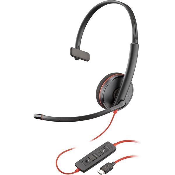 Hp Poly Blackwire 3210 - Serie Blackwire 3200 - Cuffia Auricolare-image