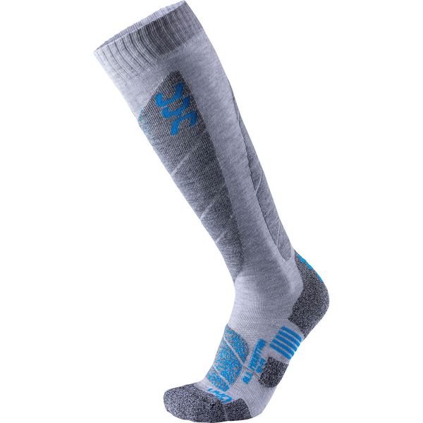 Uyn Calze Da Sci All Mountain Uomo Grigio Chiaro Melange/Azur 45-47-image