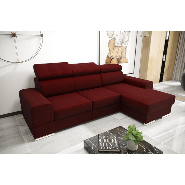 Zona Giorno Funzione Letto Tessuto Divano Angolare Divano A L Divano Design Divani Tessili-image