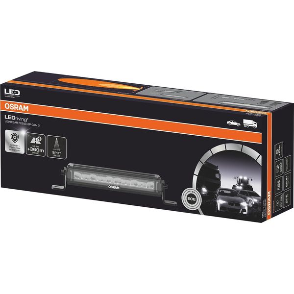 Osram Ledriving Lightbar Led Zusatzscheinwerfer 6000K 2120Lm 12V/24V-image
