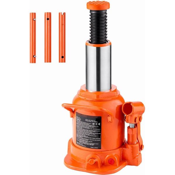 Martinetto Idraulico 20T - Martinetto Manuale - Martinetto Da Officina Con Altezza Di Sollevamento Di 17-32 Cm - Martinetto Ad Alte Prestazioni Per La Riparazione Di Automobili-image