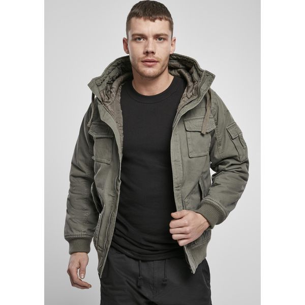Brandit - Giacca Invernale Bronx Vintage Oliva - L-image
