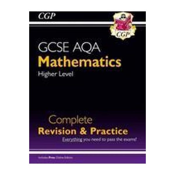 Gcse Maths Aqa Revisione Completa E Pratica: Ed Online, Video E Quiz Di Livello Superiore-image
