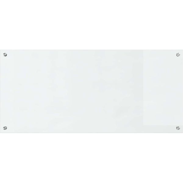 Vidaxl Alzatina Da Cucina Trasparente 110 X 50 Cm Vetro Temperato-image