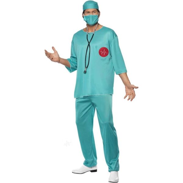 Smiffys - Set Di Costumi Per Uomo/Donna Unisex SM1787 (L) (Verde)-image