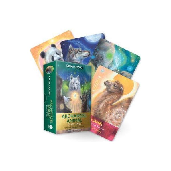 Carte Oracolari Degli Animali Arcangelo: Mazzo Di 44 Carte E Guida-image