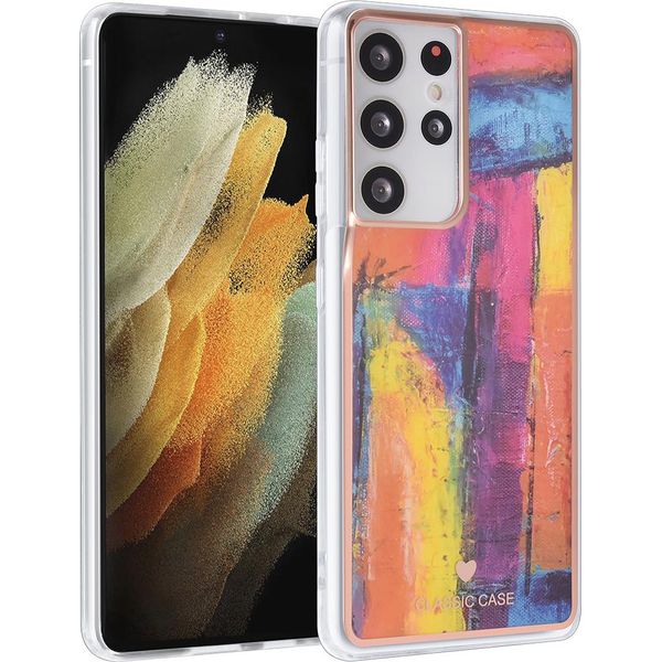 Uniq Classic Case Samsung Galaxy S21 Ultra Tpu Back Cover - Graffiti Art-image