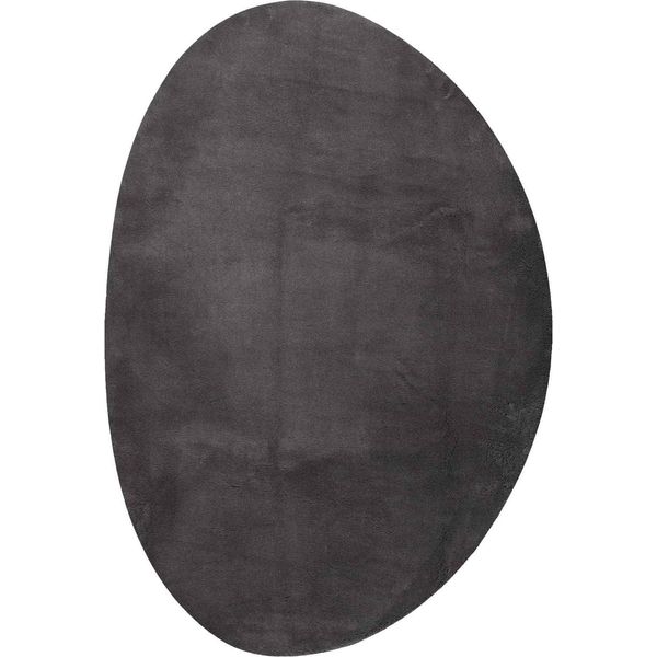 Tappeti Per Zone Giorno Vidaxl Huarte Antracite 160 X 230 Cm Poliestere-image