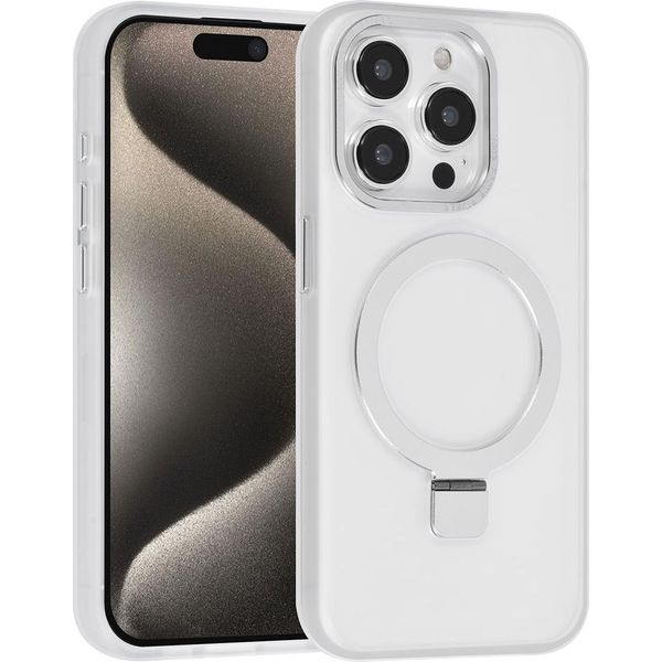 Uniq Accessory Custodia Posteriore Per Iphone 15 Pro - Magsafe - Bianco-image