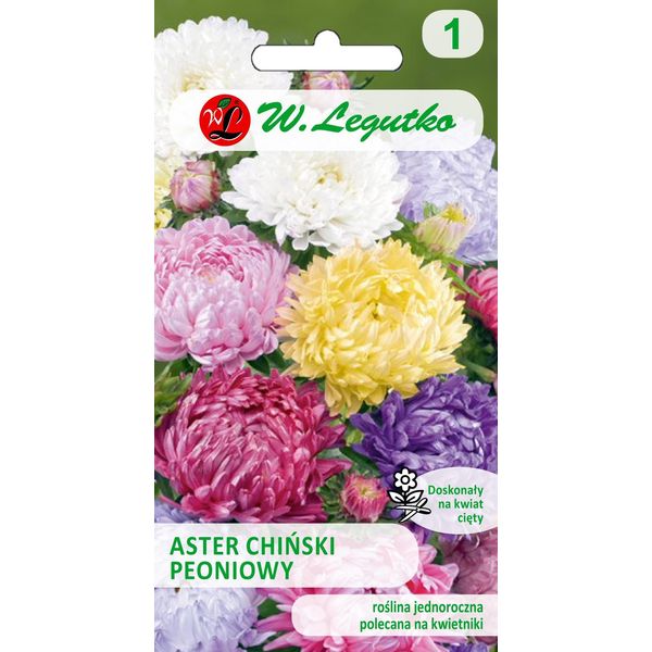 Semi Di Aster Cinese Peonia Misto, 1,25 G-image