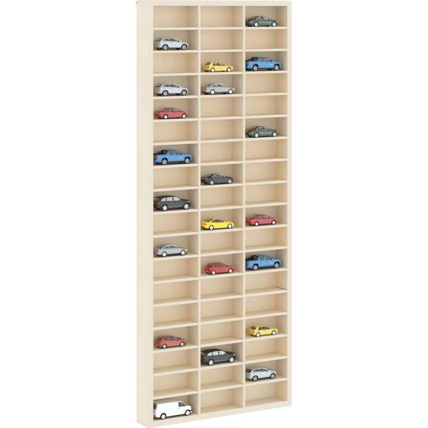 Vidaxl Scatola Di Presentazione Marrone 30 X 4,5 X 75 Cm Materiale A Base Di Legno-image