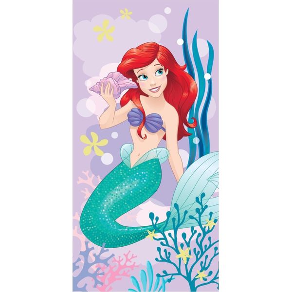 Asciugamano Da Doccia Disney Arielle Telo Da Bagno Telo Da Spiaggia 70 X 140 Cm-image