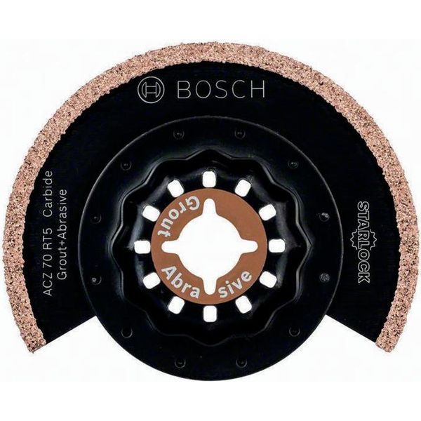 Bosch 1X Lama A Segmenti Acz 85 MT4 (Per Malta, Calcestruzzo Cellulare, Ø 85 Mm, Accessorio Multiutensile Professionale)-image