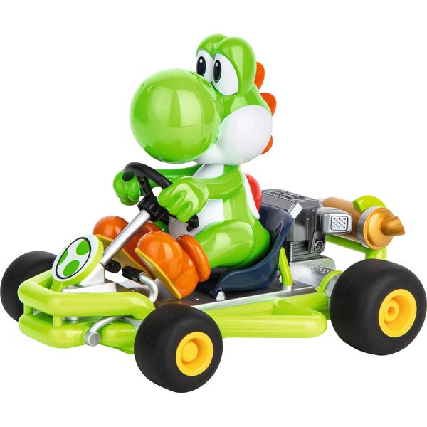Carrera Rc Mario Kart Pipe Kart - Yoshi, Con Telecomando 2, 4Ghz, Da 6 Anni-image